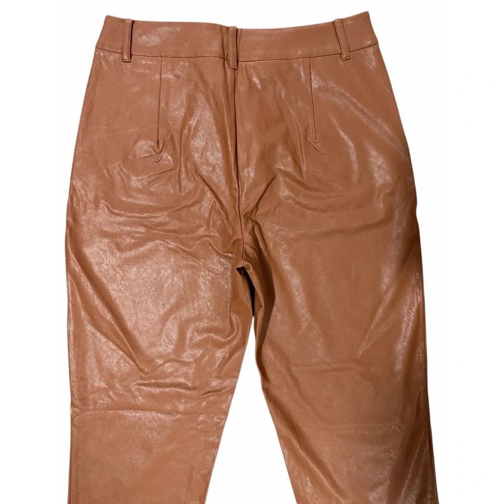 Commando Faux Leather‎ 7/8 Trouser Cocoa Women's Size Medium